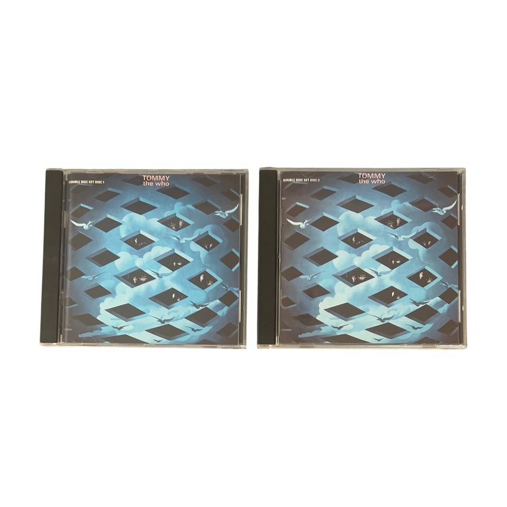The Who Tommy Double Disc CD Set MCA Records MCAD2-10005 Classic Rock Opera